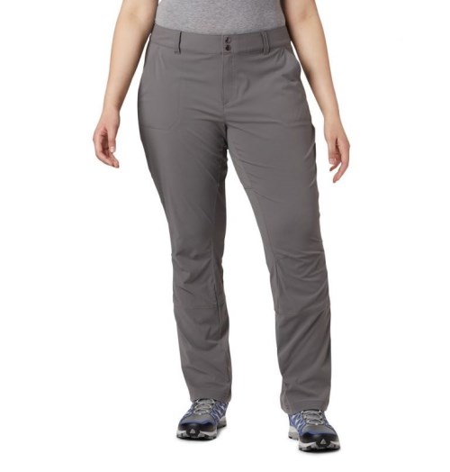 Women's Columbia Saturday Trail Stretch Pants Grey | Plus Size CA-T45C6